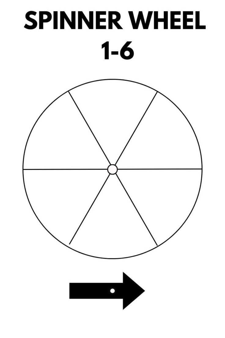 printable wheel spinner