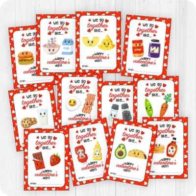 free printable valentine cards