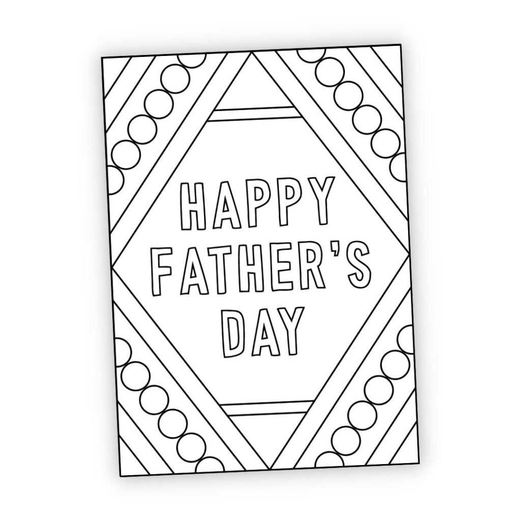 fathers day printable