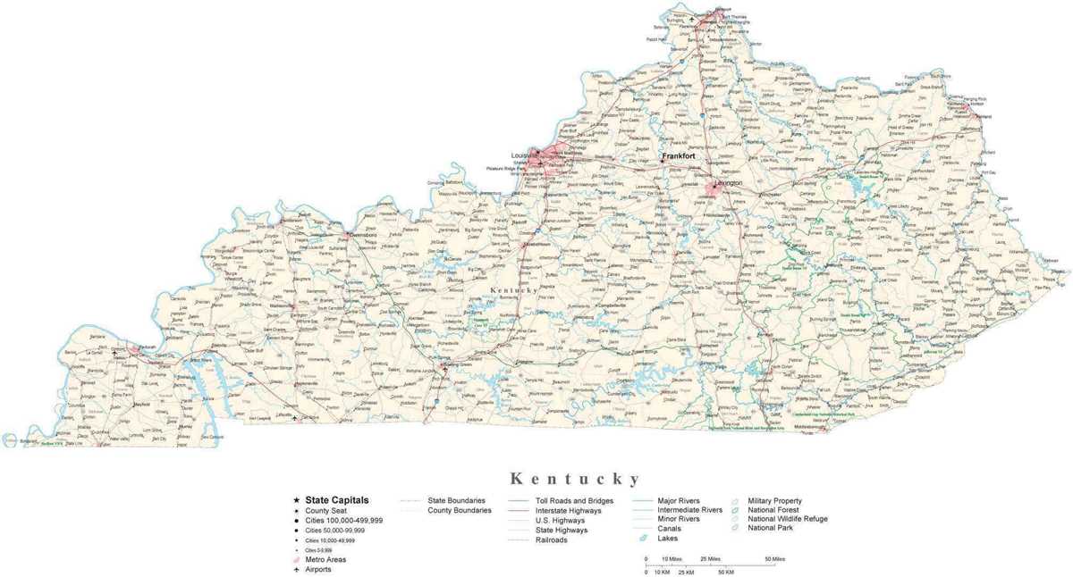 printable map of kentucky counties printable map of kentucky counties
