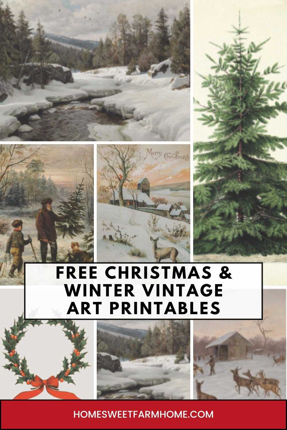 vintage christmas printables free vintage christmas printables free