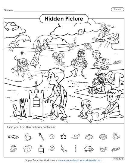 printable hidden picture puzzles
