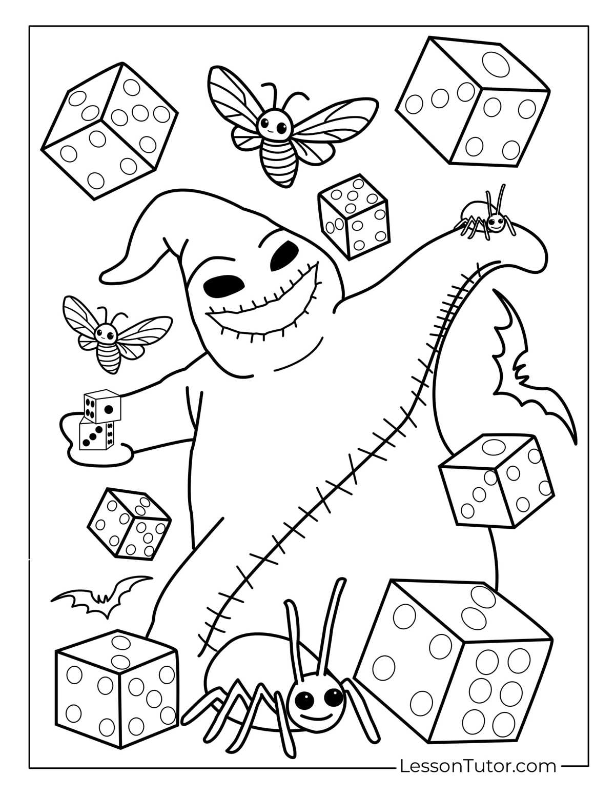 free nightmare before christmas coloring pages printable free nightmare before christmas coloring pages printable