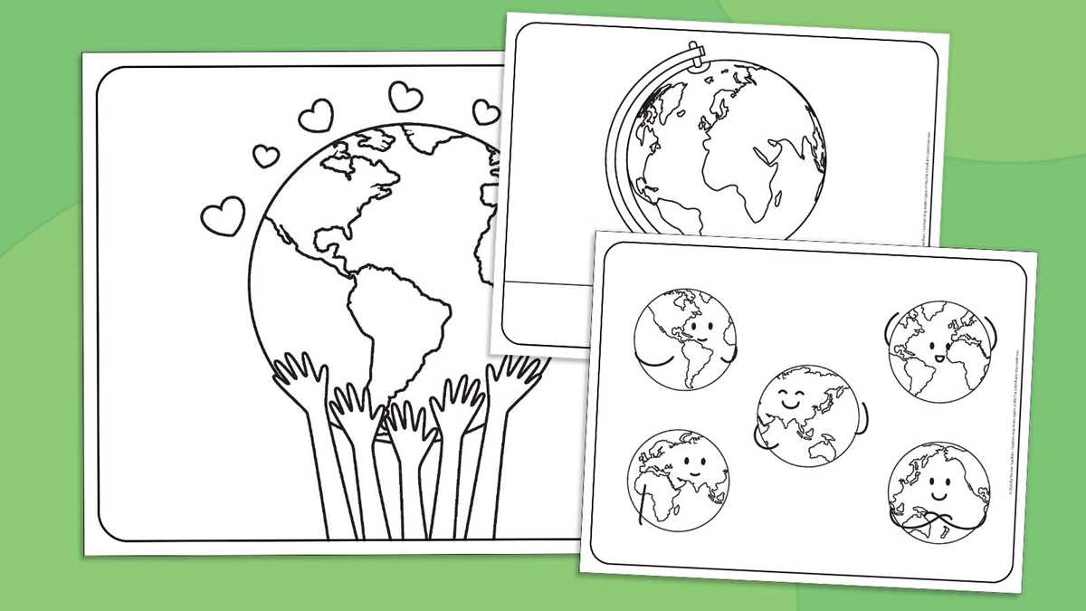 earth day coloring pages printable
