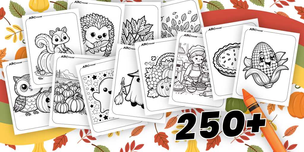 coloring pages for fall printable