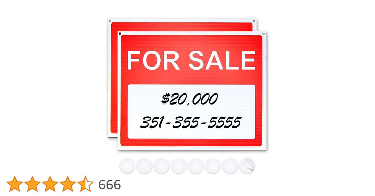 car for sale sign printable