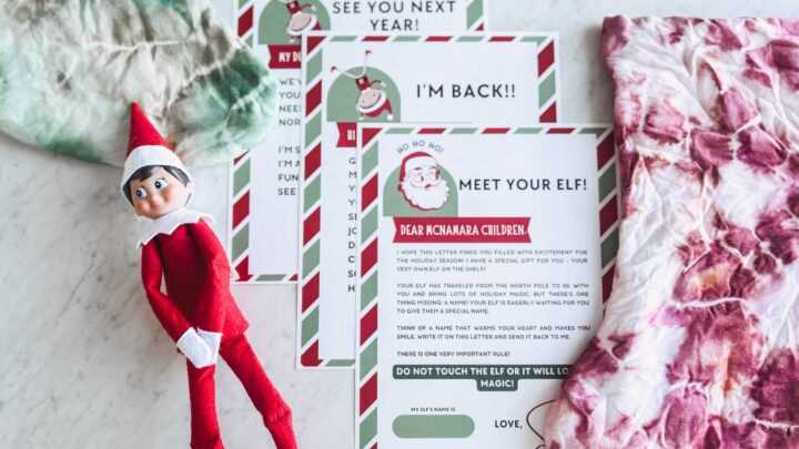 goodbye letter from elf on the shelf free printable
