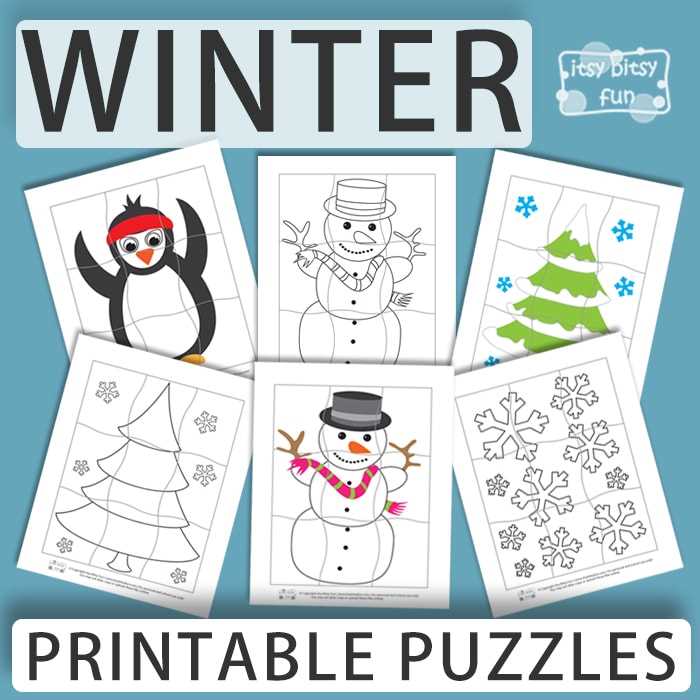 printable puzzles for kids