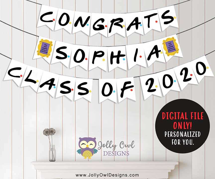 graduation banner printable