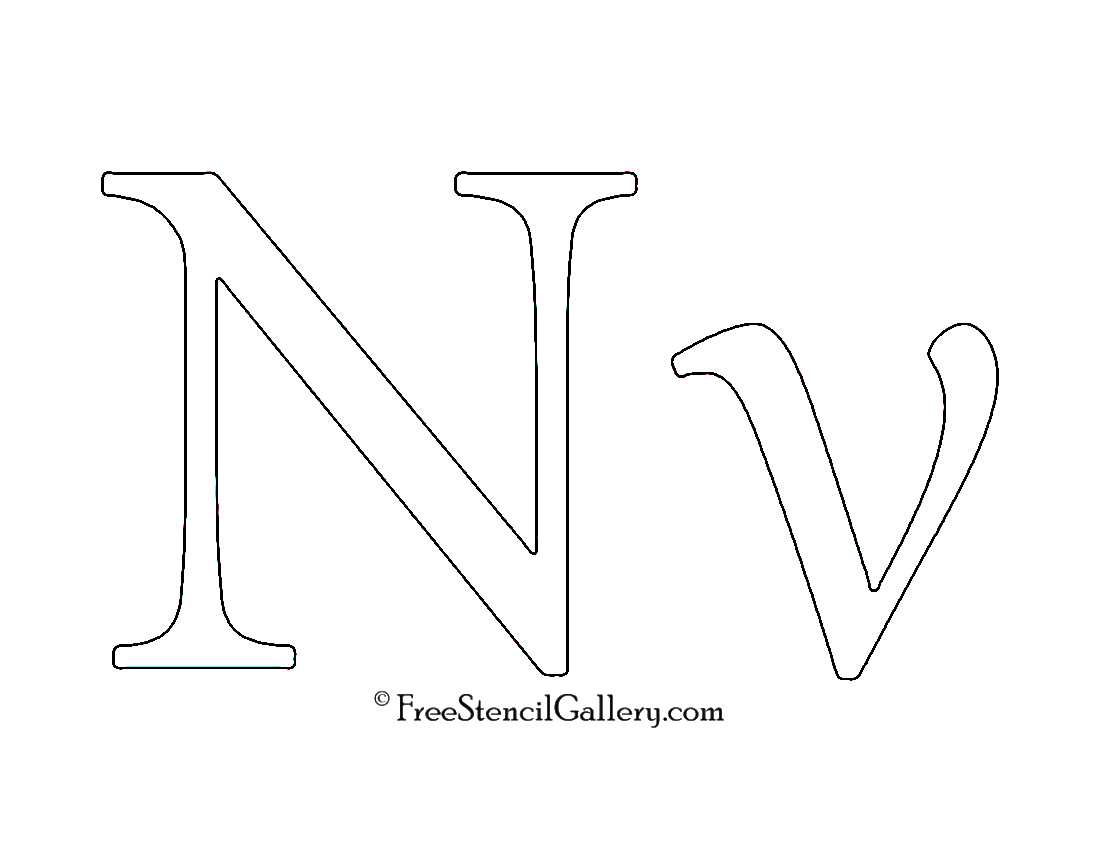 greek letter stencils printable