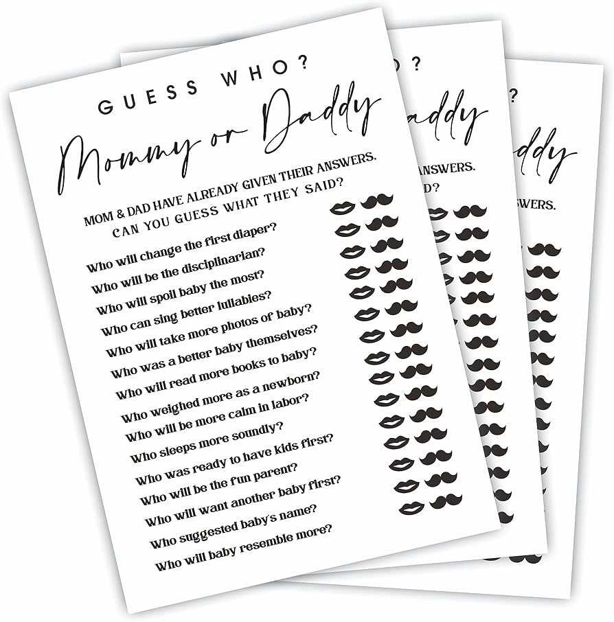 guess who game sheets printable