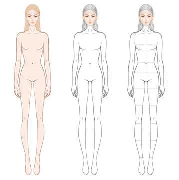 printable fashion design templates