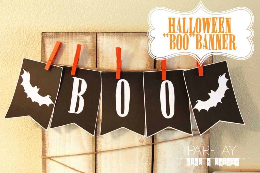 halloween banners printable