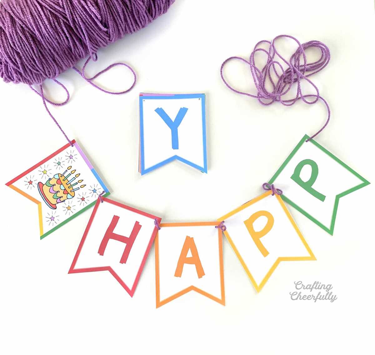 happy birthday banners printable