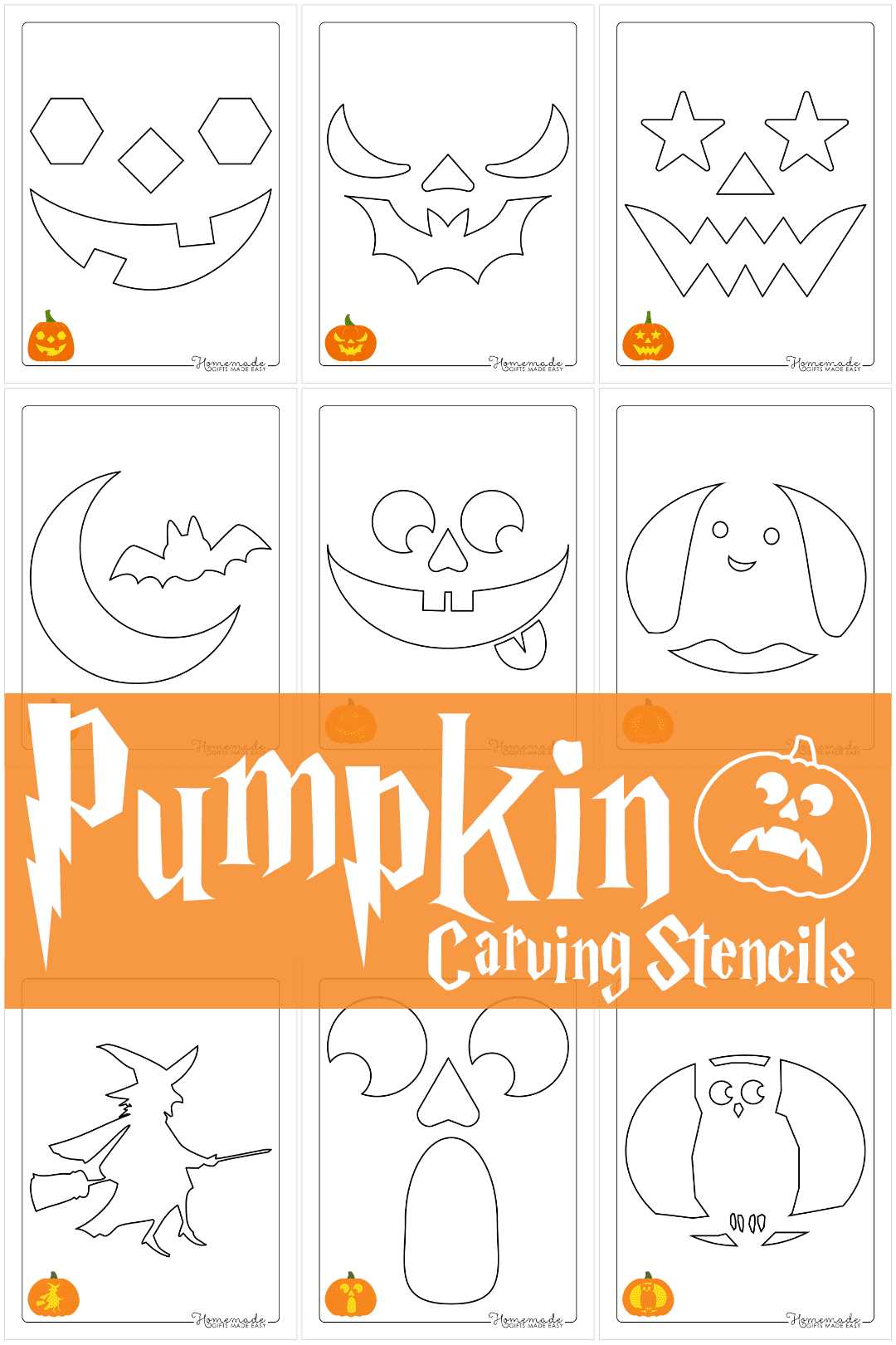 free pumpkin carving templates printable