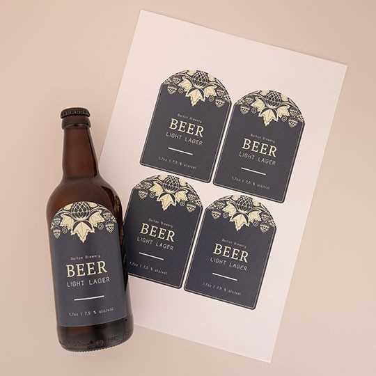 printable beer labels