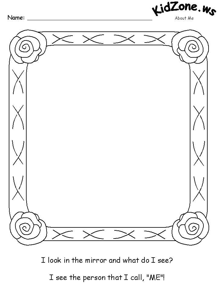 mirror template printable