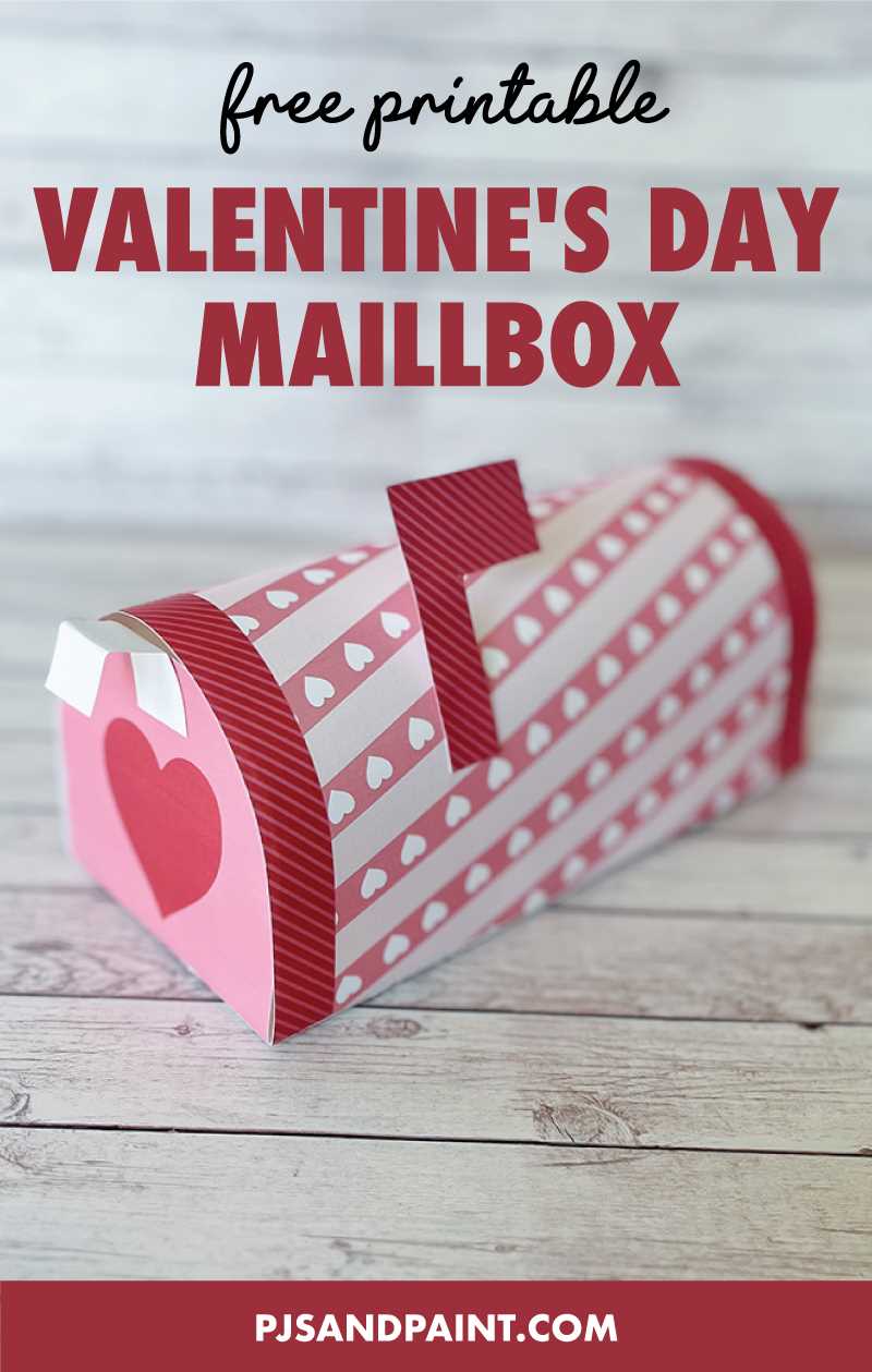 free printable mailbox template