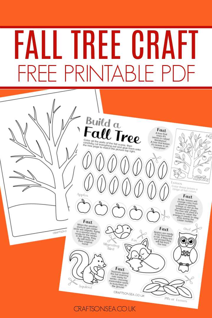 printable tree craft