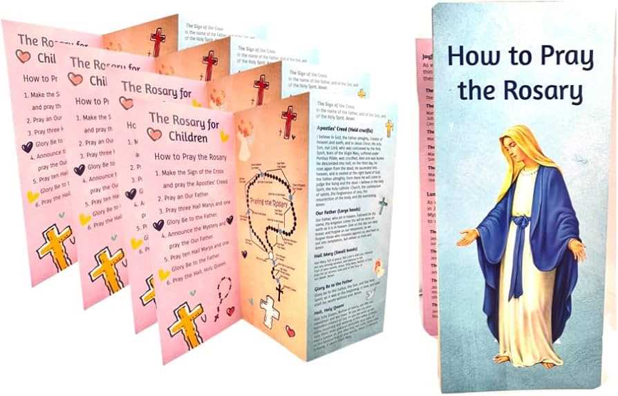 how to say the rosary printable how to say the rosary printable