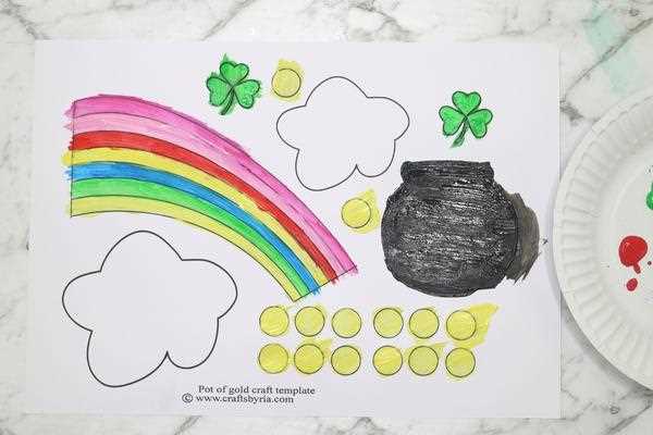 pot of gold pattern printable pot of gold pattern printable