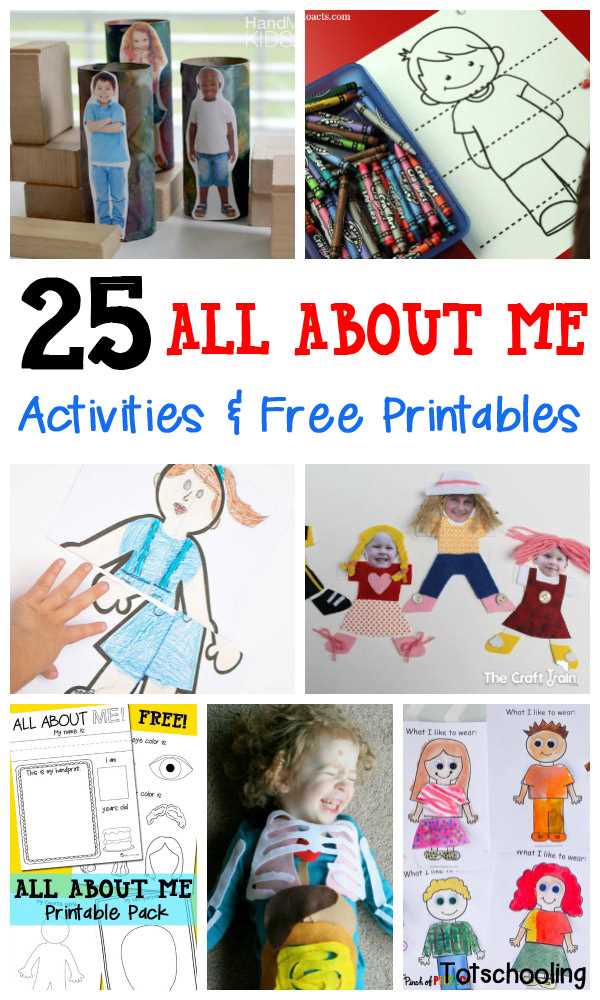 all about me preschool free printables all about me preschool free printables