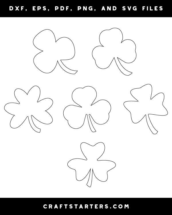 shamrock printable pattern shamrock printable pattern
