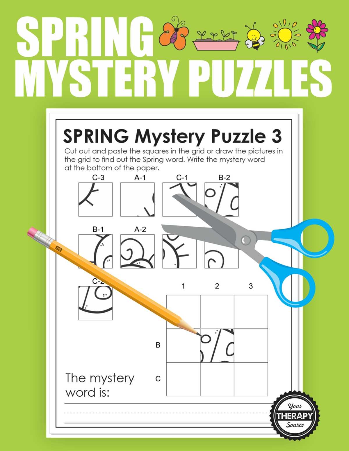 spring puzzles printable spring puzzles printable
