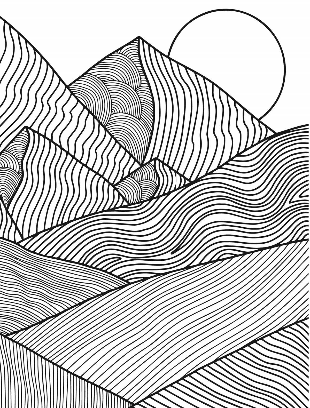 detailed free printable coloring pages for adults advanced