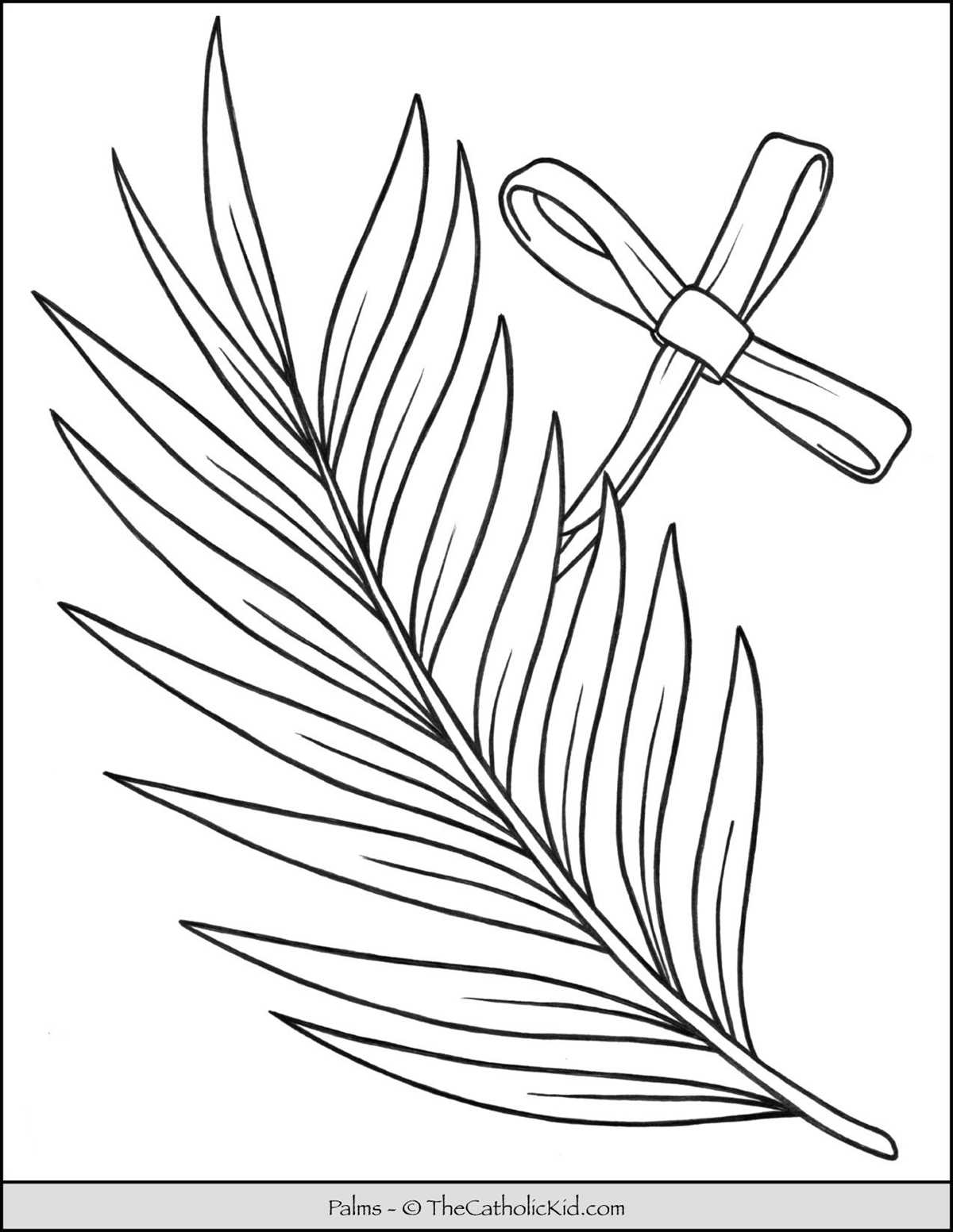 palm sunday coloring page printable palm sunday coloring page printable