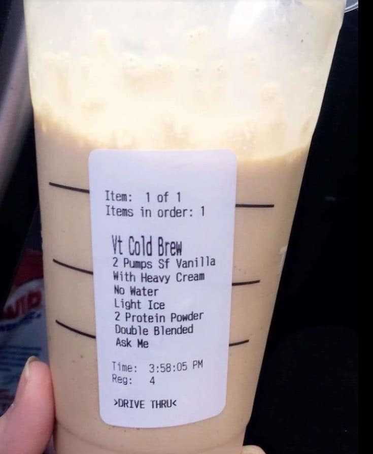 printable keto starbucks drinks