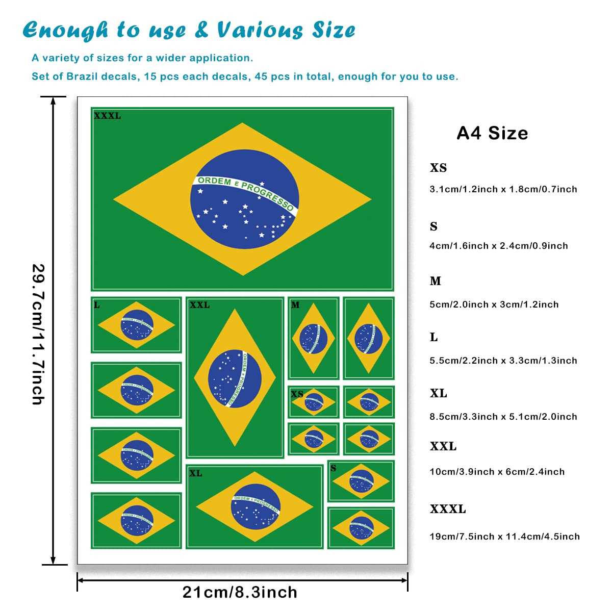 brazilian flag printable
