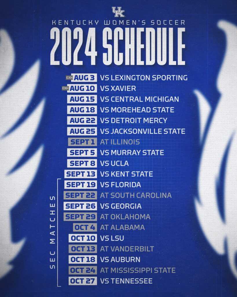 kentucky womens basketball schedule printable
