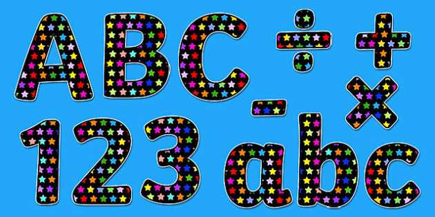printable alphabet letters for bulletin boards