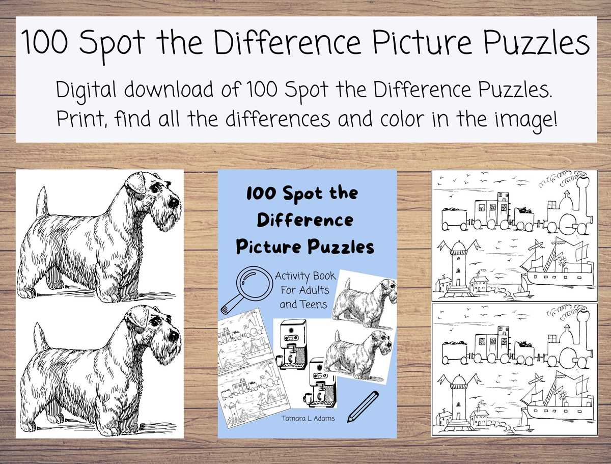 adult spot the difference printable adult spot the difference printable