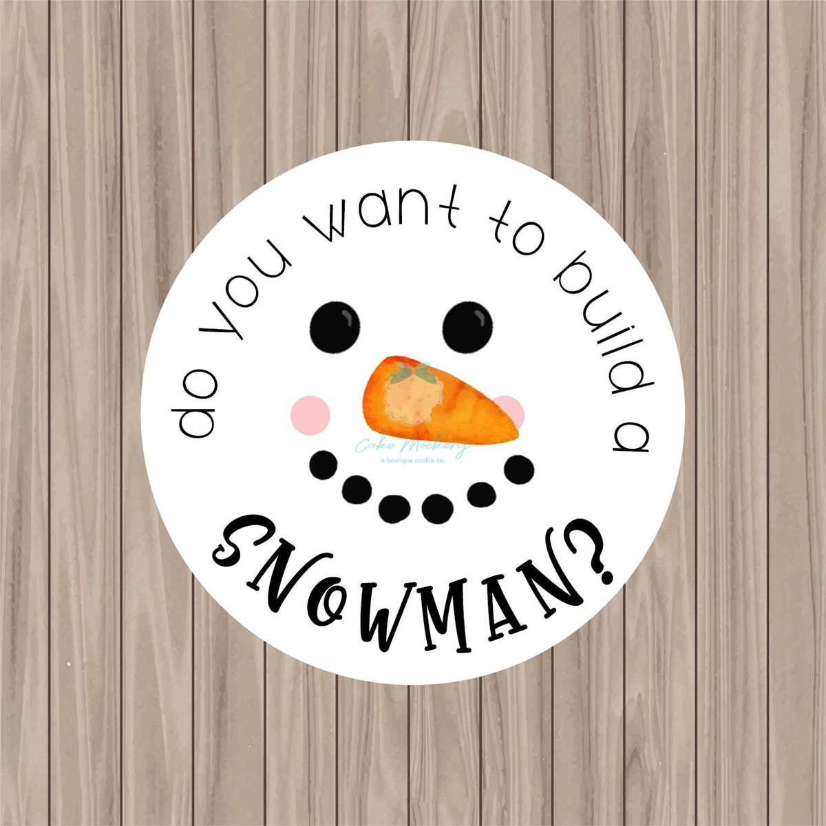 do you wanna build a snowman free printable