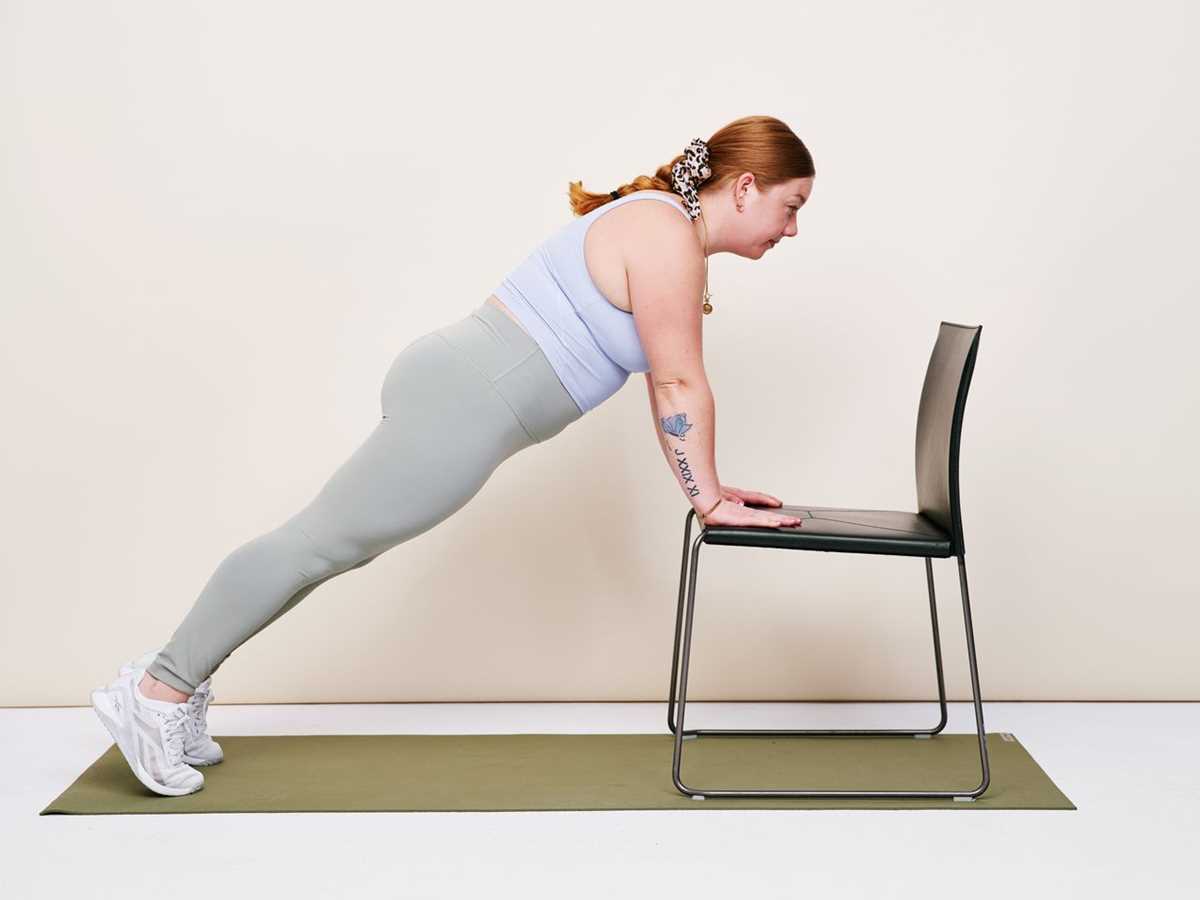 free printable chair workout