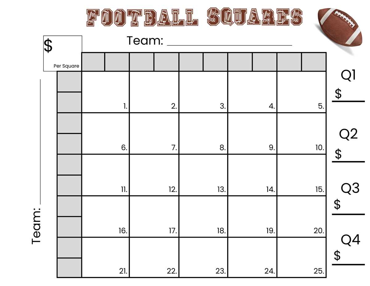 nfl squares printable