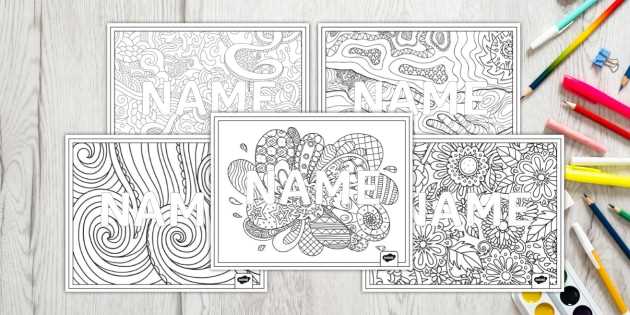 coloring pages names printable