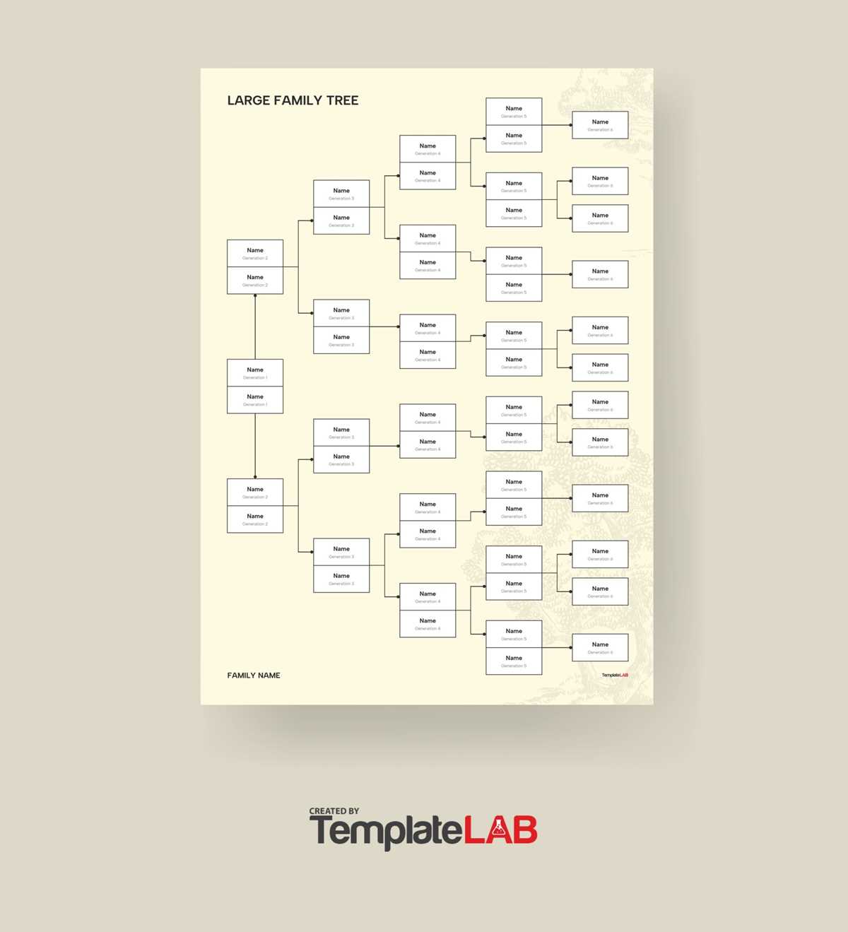 free printable genealogy chart
