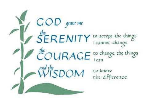 free printable serenity prayer