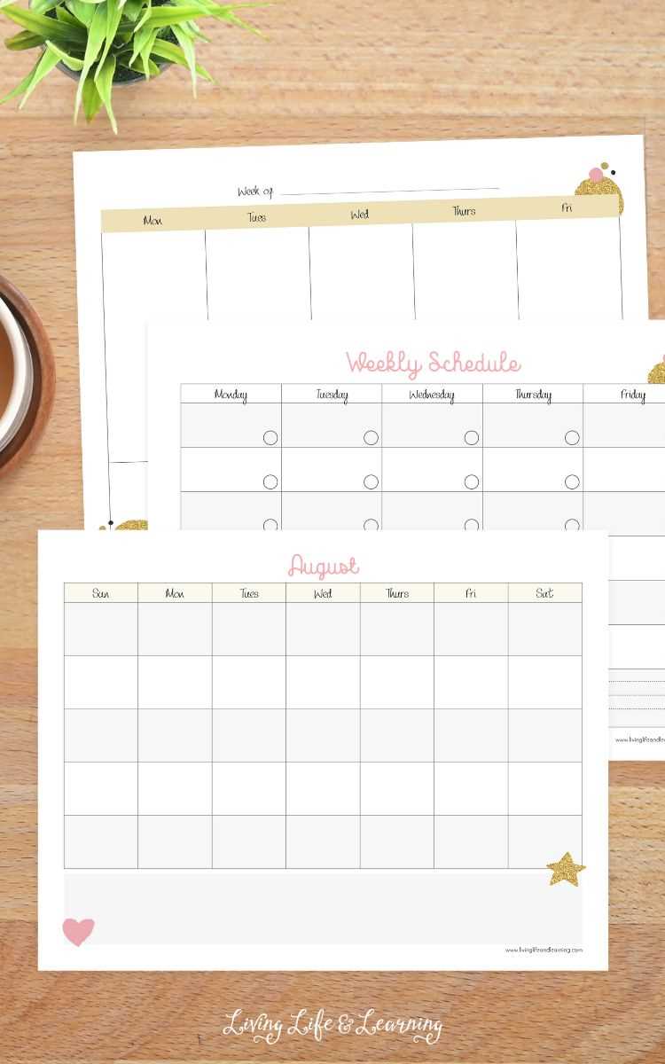 free printable homeschool planner