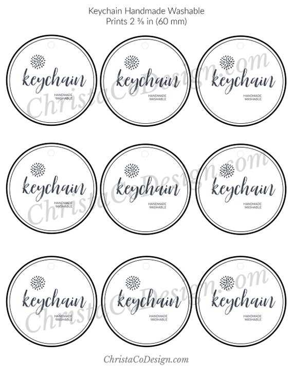 printable key tags