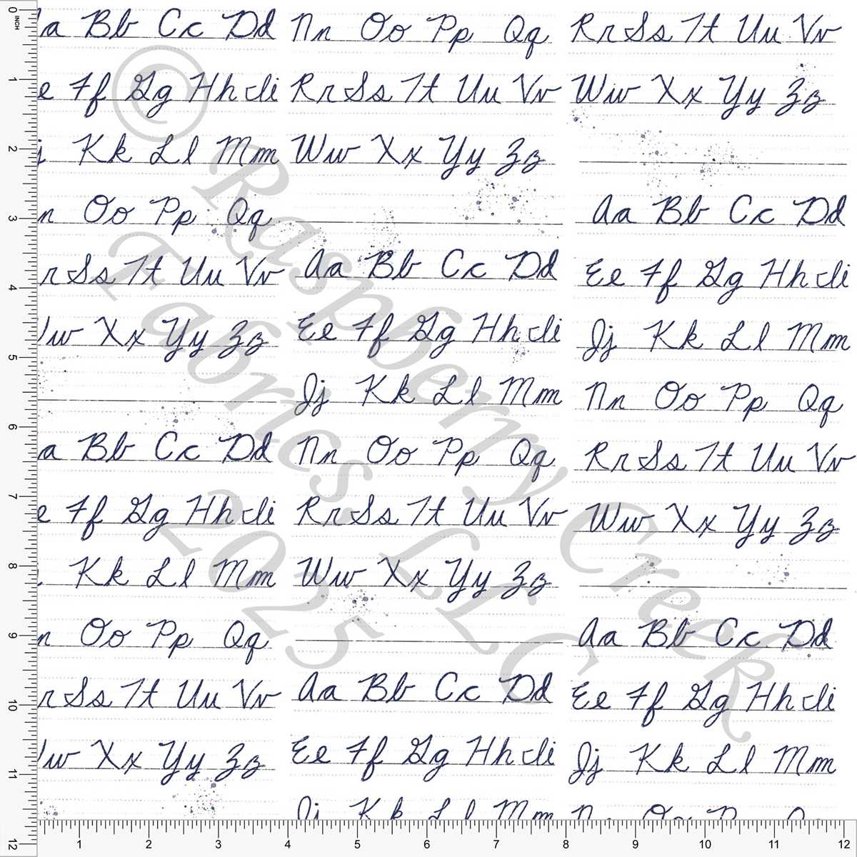 handwriting practice alphabet printables
