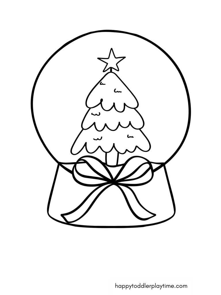 printable snow globe coloring pages printable snow globe coloring pages