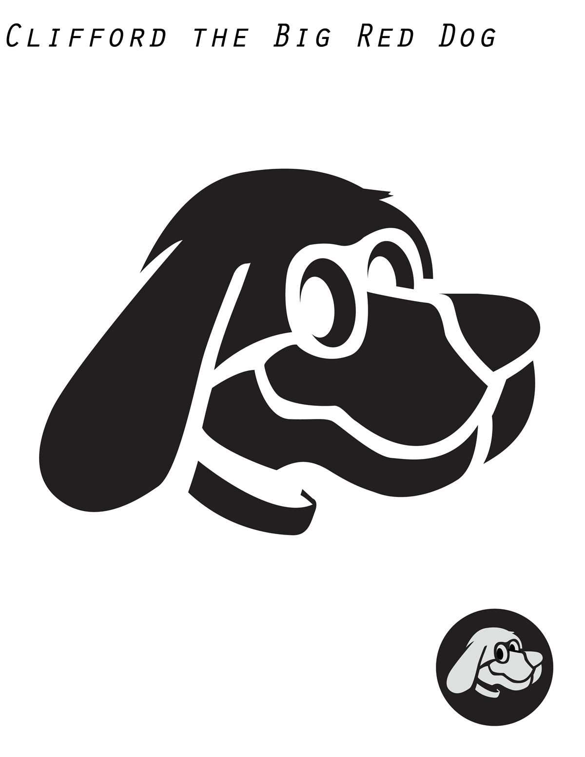 printable clifford the big red dog