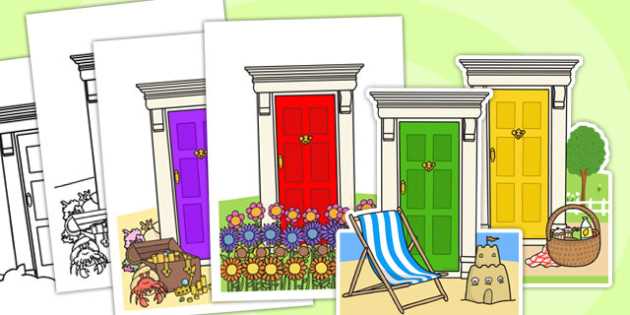 printable fairy door