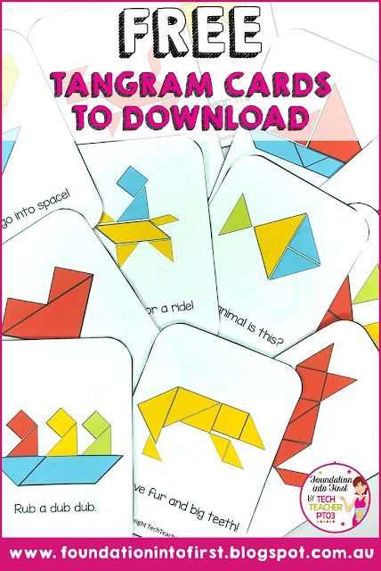tangrams puzzles printable free