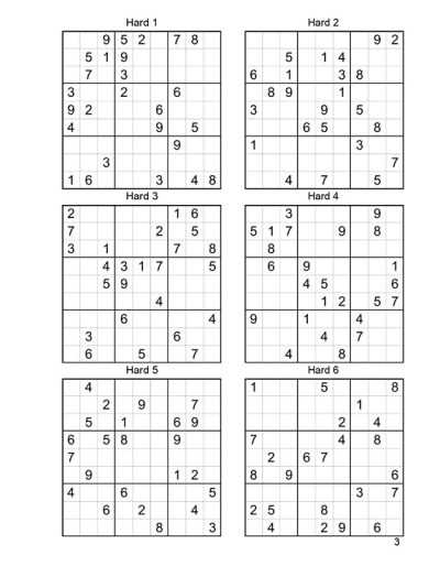 hard printable sudoku puzzles hard printable sudoku puzzles