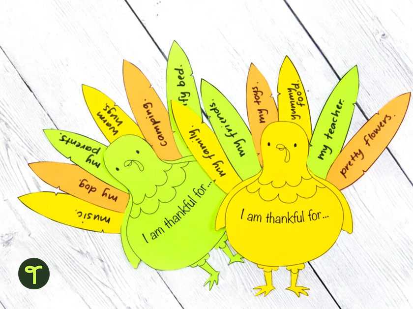 thanksgiving crafts printable